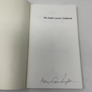 The Garlic Lovers' Cookbook