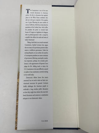 Our Undemocratic Constitution: Where the Constitution Goes Wrong (And How We the People Can Correct It)