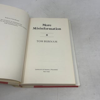 More Misinformation