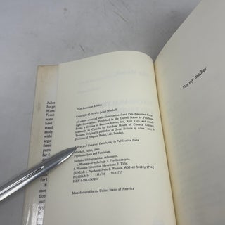 Psychoanalysis and Feminism