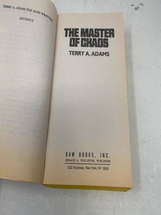 The Master of Chaos (Daw Book Collectors No. 777)