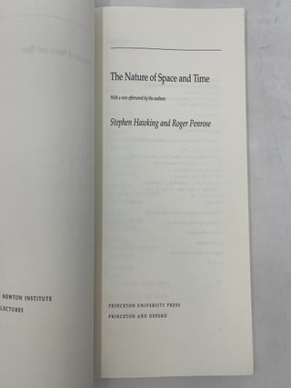 The Nature of Space and Time