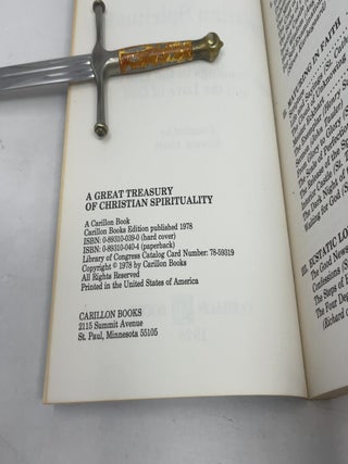 A Great Treasury of Christian Spirituality: Classic Readings in the Life of Faith and the Love of God