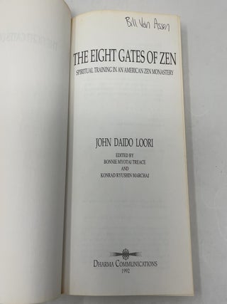 The Eight Gates of Zen: Spiritual Training in an American Zen Monastery