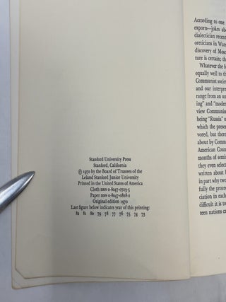 Change in Communist Systems