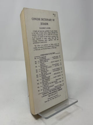 Concise Dictionary of Judaism