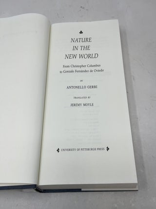 Nature in the New World: From Christopher Columbus to Gonzalo Fernandez de Oviedo