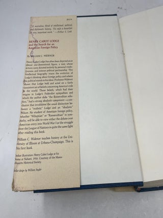 Henry Cabot Lodge and the search for an American foreign policy