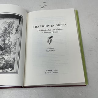 Rhapsody in Green: The Garden Wit and Wisdom of Beverley Nichols