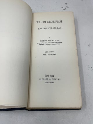 William Shakespeare Poet, Dramatist, and Man