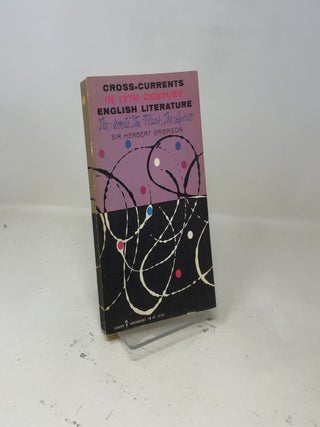 Cross-Currents in 17th Century English Literature