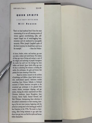 Queer Spirits: A Gay Men's Myth Book