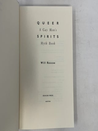 Queer Spirits: A Gay Men's Myth Book