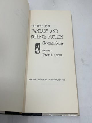 The Best from Fantasy and Science Fiction: Sixteenth Series