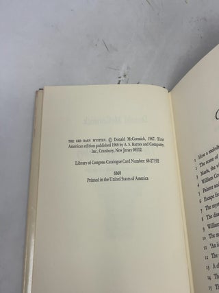 The Red Barn Mystery