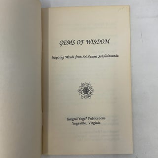 Gems of Wisdom