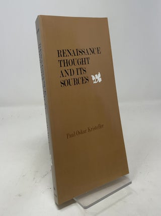 Renaissance Thought and Its Sources