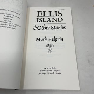Ellis Island and Other Stories
