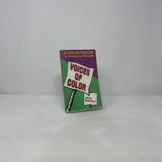 Voices of Color: 50 Scenes and Monologues by African American Playwrights