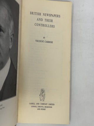 British Newspapers and Their Controllers