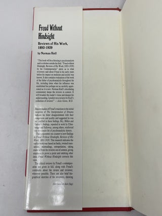 Freud Without Hindsight: Reviews of His Work, 1893-1939