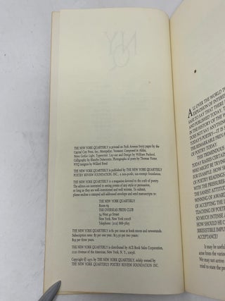 The New York Quarterly: Spring 1971 / Number 6