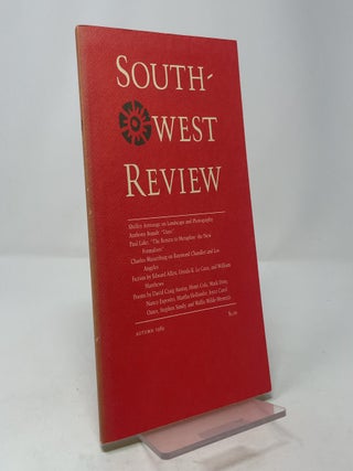 Southwest Review: Autumn 1989 / Volume 74, Number 4