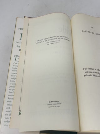 The Dartmouth Bible -An Abridgement of The King James Version,with Aids To It's Understanding As History and Literature, And As A Source Of Religious Experience