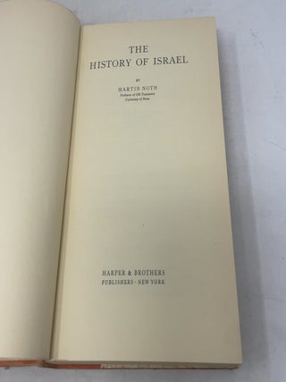 The History of Israel