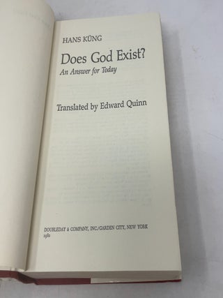 Does God Exist?: An Answer for Today (English and German Edition)