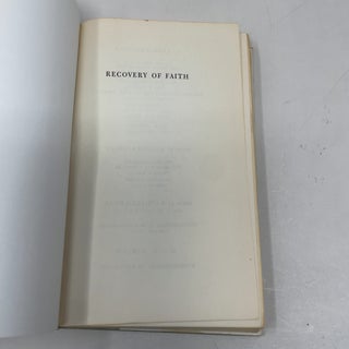 Recovery of Faith