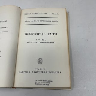 Recovery of Faith