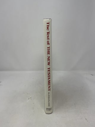 Text of the New Testament: An Introduction to the Critical Editions and the Theory and Practice of Modern Textual Criticism