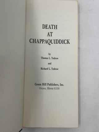 Death At Chappaquiddick