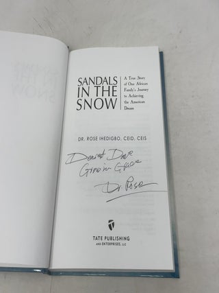 Sandals in the Snow: A True Story of One African Family's Journey to Achieving the American Dream