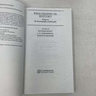 Philosophy in History