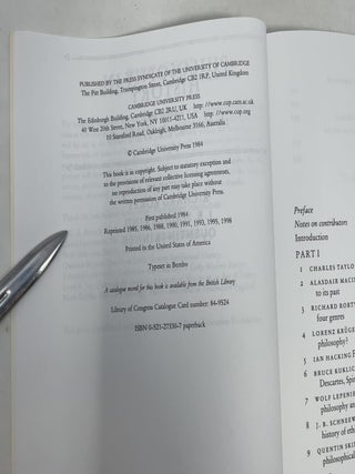Philosophy in History
