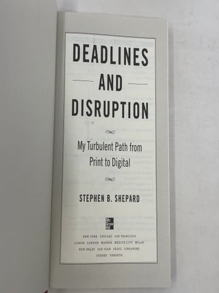 Deadlines and Disruption: My Turbulent Path from Print to Digital