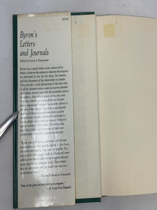 Byron's Letters and Journals: The Troubles of an Index