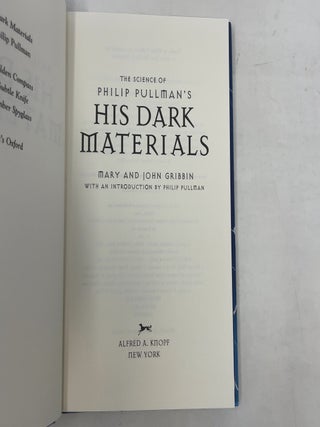 The Science of Philip Pullman's His Dark Materials