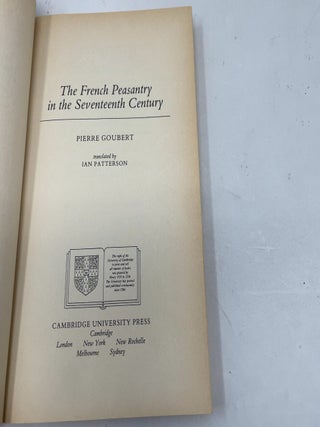 The French Peasantry in the Seventeenth Century