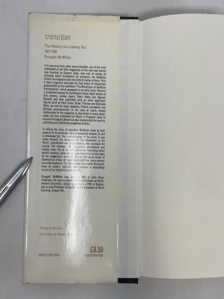 Transition: The History of a Literary Era 1927-1938