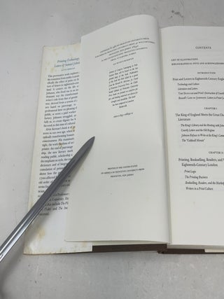 Samuel Johnson and the Impact of Print: (Originally published as Printing Technology, Letters, and Samuel Johnson)