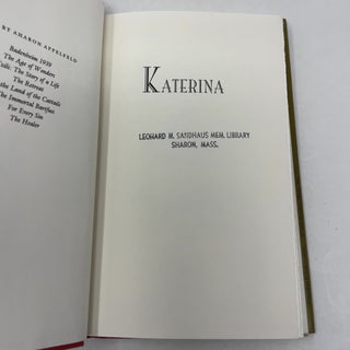 Katerina: A Novel