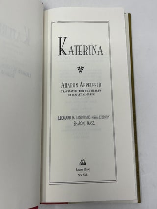 Katerina: A Novel