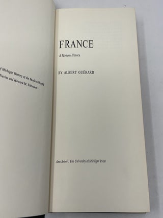 France: A Modern History
