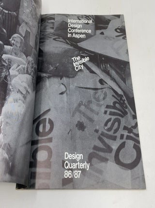 The Invisible City: Design Quarterly 86/87