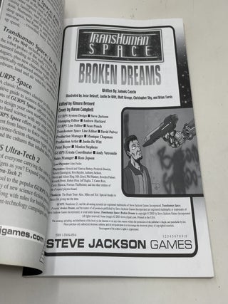 Transhuman Space: Broken Dreams