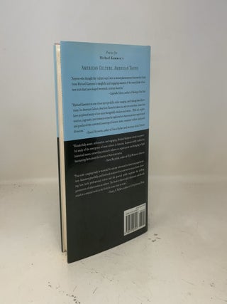 American Culture, American Tastes: Social Change and the 20th Century