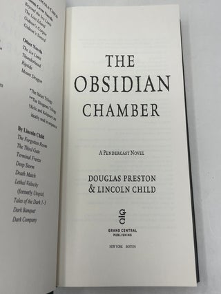 The Obsidian Chamber: A Pendergast Novel